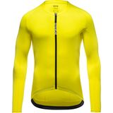 GOREWEAR Spinshift Long-Sleeve Jersey - Men's Washed Neon Yellow, US S/EU M
