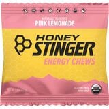 Honey Stinger Organic Energy Chews - 12 Pack Pink Lemonade, One Size
