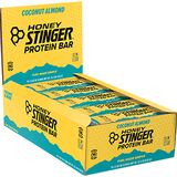 Honey Stinger Protein Bar - 10g - 15 Pack Dark Chocolate Coconut Almond, 10 Gram