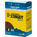 Honey Stinger Organic Waffle - 6-Pack Gluten Free Cookies + Cream, One Size