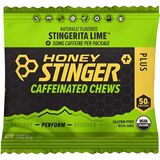 Honey Stinger Caffeinated Energy Chews - 12-Pack Stingerita Lime, One Size