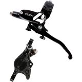 Hope Tech 4 X2 Disc Brake and Lever Set Black, Front Hydraulic Post Mount