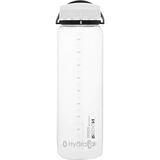 Hydrapak Recon 1L Water Bottle Clear/Black & White, 1L/32oz