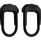 Hiplok DX Wearable Keyed U-Lock Black, 3.34inx5.9in