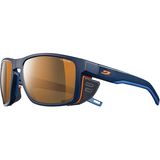 Julbo Shield REACTIV Polarized Sunglasses Blue/Blue/Orange-Brown, One Size - Men's