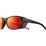 Julbo Camino Spectron3 Sunglasses Black/Red-Spectron 3 Cf Smoke, One Size - Men's