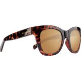 Kaenon Lido Polarized Sunglasses - Women's Tortoise/Brown 12 Gold Mirror, One Size