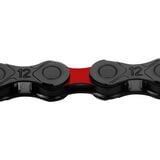 KMC DLC 12 Chain - 12 Speed Black/Red, 126 Links