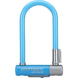 Kryptonite KryptoLok Mini-7 U-Lock - Double Deadbolt Blue, 13mm x 83mm x 178mm