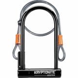 Kryptonite New-U Keeper STD with 4' Flex Cable Black, 4inx8in