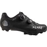 Lake MX332 Mountain Bike Shoe - Men's Black/Silver, 45.5