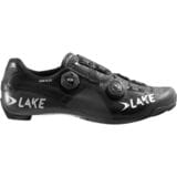Lake CX403 Cycling Shoe - Men's Black/Silver, 41.5