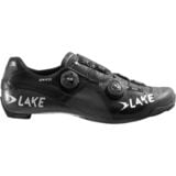 Lake CX403 Wide Cycling Shoe - Men's Black/Silver, 44.5