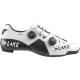 Lake CX403 Wide Cycling Shoe - Men's White/Black, 42.5