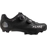 Lake MX332 Extra Wide Mountain Bike Shoe - Men's Black/Silver, 41.0
