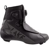 Lake CX146 Cycling Shoe - Men's Black/Black Reflective, 45.0