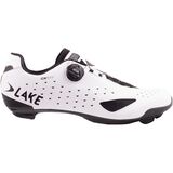 Lake CX177 Wide Cycling Shoe - Men's White/Black, 47.0