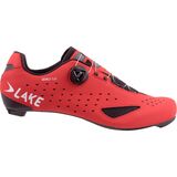 Lake CX219 Wide Cycling Shoe - Men's Red/White, 45.0