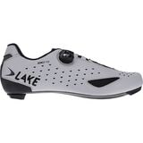 Lake CX219 Wide Cycling Shoe - Men's Reflective Silver/Black, 43.5