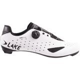 Lake CX219 Wide Cycling Shoe - Men's White/Black, 47.0