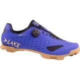 Lake MX219 Cycling Shoe - Men's Strong Blue/Gold, 48.0