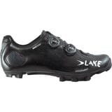 Lake MX332 Cycling Shoe - Women's Black/Silver Clarino, 37.0