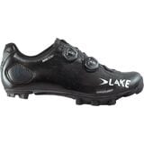 Lake MX332 Clarino Mountain Bike Shoe - Men's Black/Silver Clarino, 44.5