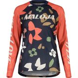 Maloja ElferkofelM Long-Sleeve Mountain Bike Jersey - Women's Night Sky Sundry, XS
