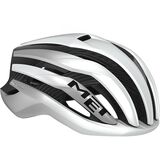 MET Trenta 3K Carbon Mips Helmet White Silver Metallic/Matt, L