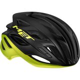 MET Estro Mips Helmet Black Lime Yellow Metallic/Glossy, L