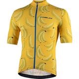 Nalini Las Vegas Short-Sleeve Jersey - Men's Yellow/Banana Print, M