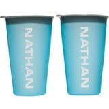 Nathan Reuseable Race Day Cup - 2-Pack Blue Me Away/White, One Size