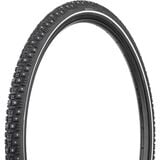 45NRTH Gravdal Studded Gravel Tubeless Tire Black, 60tpi, 252 Concave Carbide Studs, 700x38