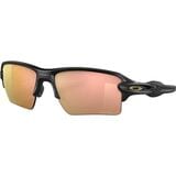 Oakley Flak 2.0 XL Prizm Polarized Sunglasses Matte Black/PRIZM Rose Gold Polarized, One Size - Men's
