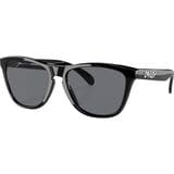 Oakley Frogskins Sunglasses Polished Black/Grey, One Size - Men's