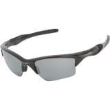 Oakley Half Jacket 2.0 XL Polarized Sunglasses Polished Black/Black Iridium, One Size - Men's