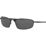 Oakley Whisker Prizm Polarized Sunglasses Satin Black/PRIZM Black Polar, One Size - Men's