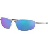Oakley Whisker Prizm Polarized Sunglasses Satin Chrome/PRIZM Sapphire Polar, One Size - Men's