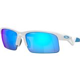 Oakley Capacitor Prizm Sunglasses - Kids' Polished White/Prizm Sapphire, One Size - Men's