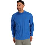Outdoor Research Echo Hooded Long-Sleeve Shirt - Men's Classic Blue, S