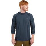 Outdoor Research Echo Hooded Long-Sleeve Shirt - Men's Naval Blue, S