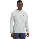 Outdoor Research Echo Hooded Long-Sleeve Shirt - Men's Pebble, M