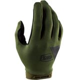 100% Ridecamp Glove - Men's Green/Black, S