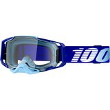100% Armega Goggles Royal/Clear Lens, One Size