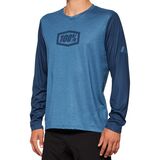 100% Airmatic Long-Sleeve Jersey - Men's Limited Edition Slate Blue, M