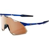 100% Hypercraft XS Sunglasses Gloss Cobalt Blue, One Size - Men's