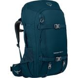 Osprey Packs Fairview Trek 50L Travel Pack Night Jungle Blue, One Size