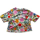 Ostroy Wildflower Crop Shirt - Women's Multi, L