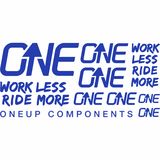 OneUp Components Handlebar Decal Kit Blue, Kit