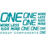 OneUp Components Handlebar Decal Kit Turquoise, Kit